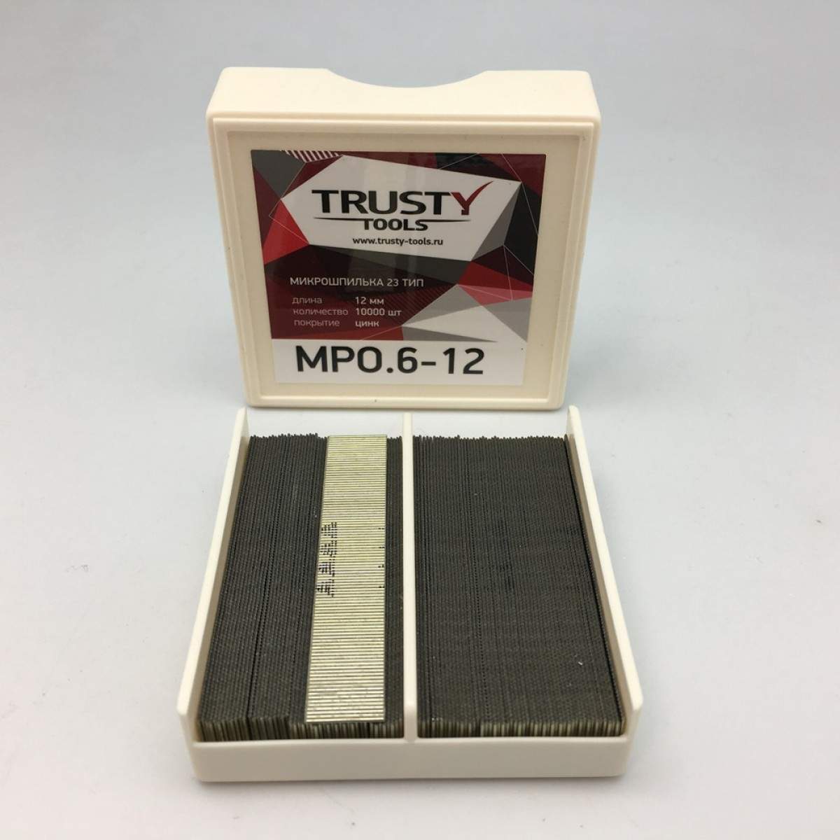 Микрошпилька Trusty 23 тип 12мм (сечение 0.64мм, 10000шт)